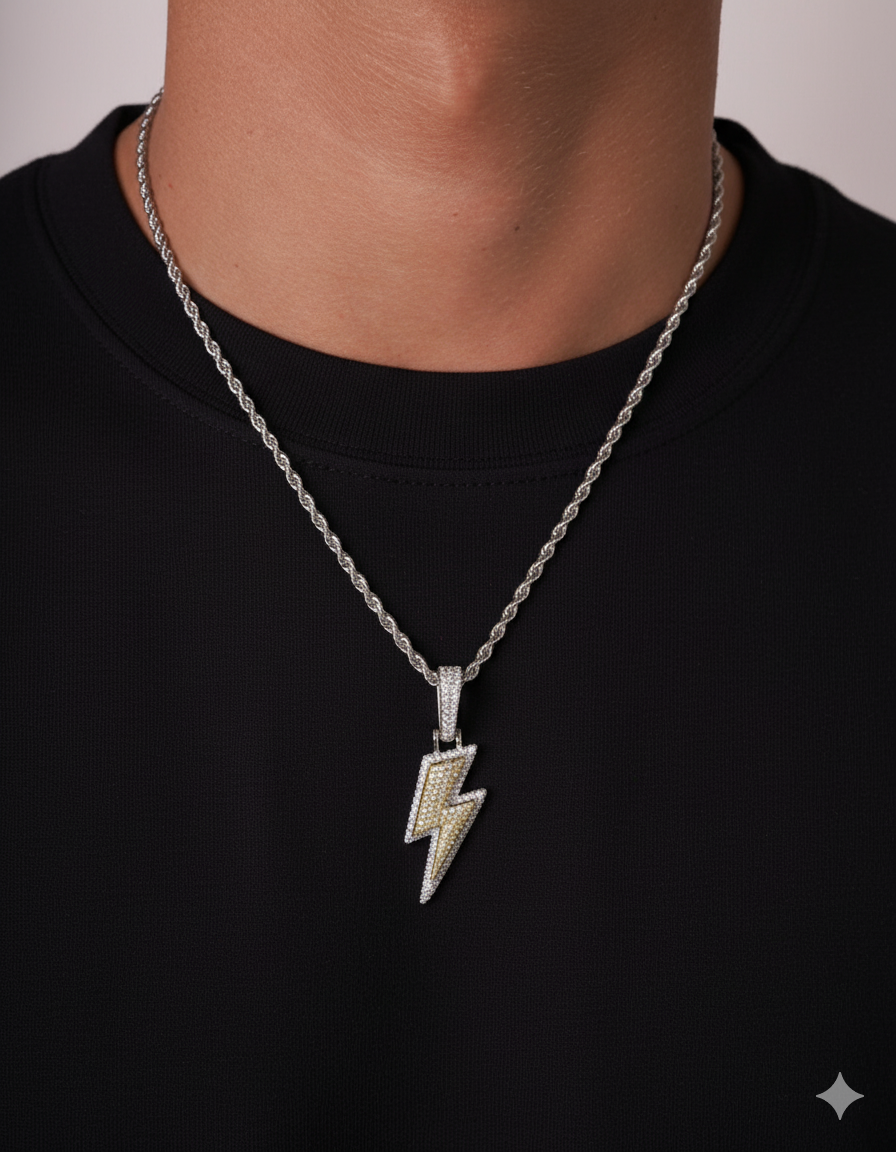 LIGHTNING PIECE PENDANT.